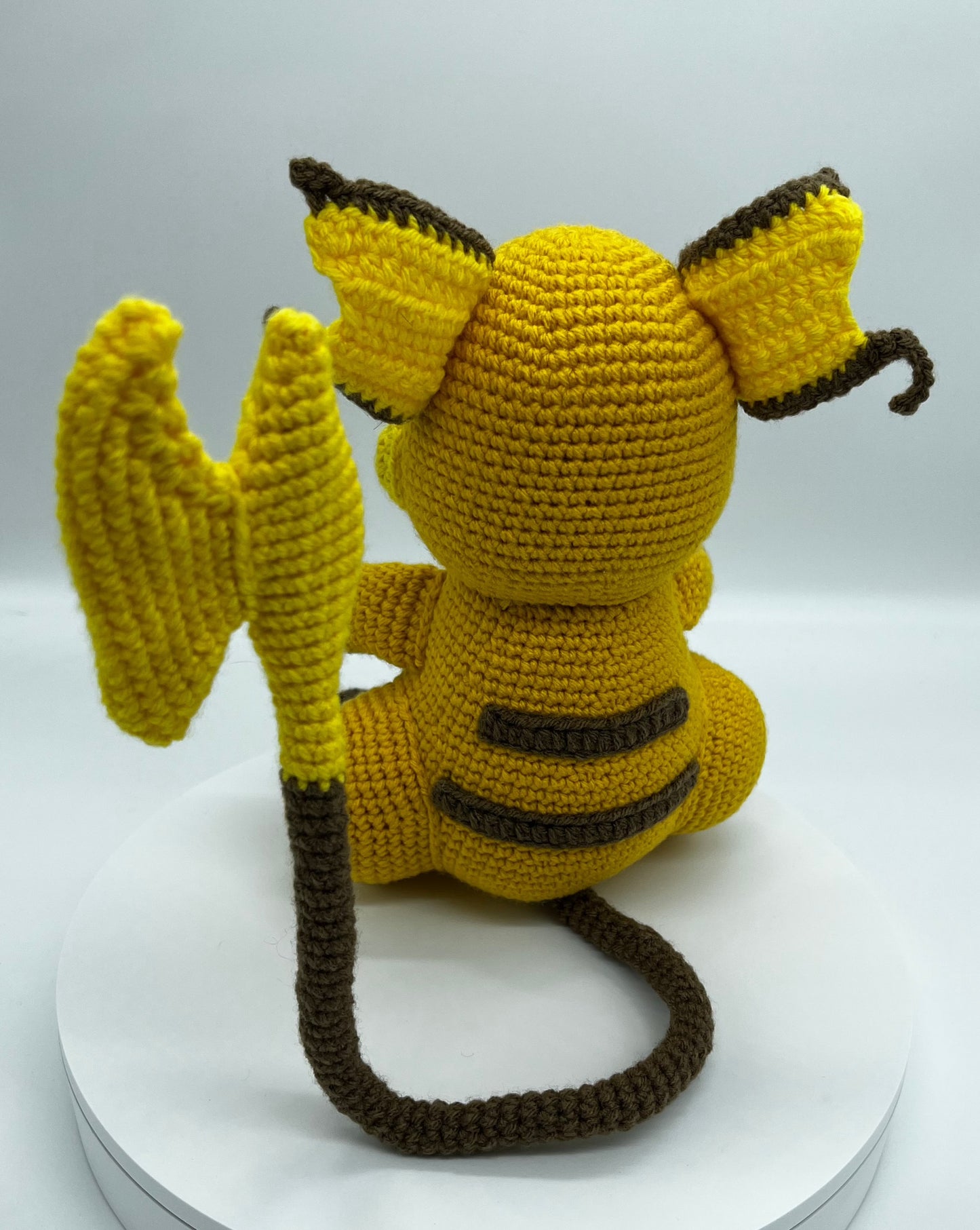 Raichu Pokemon Knitted Amigurumi