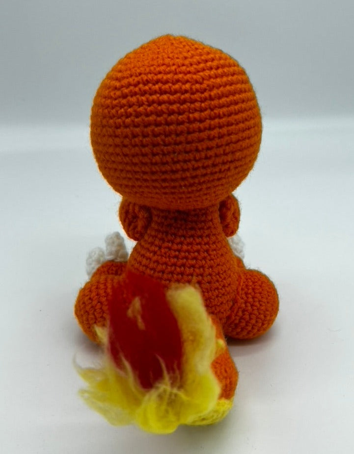 Charmander Pokemon - Knitted Amigurumi