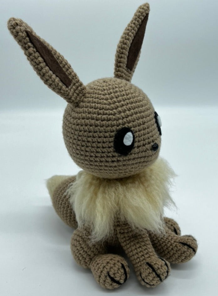 Eevee Pokemon - Knitted Amigurumi