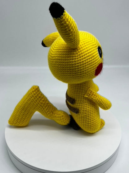 Pikachu Pokemon Knitted Amigurumi