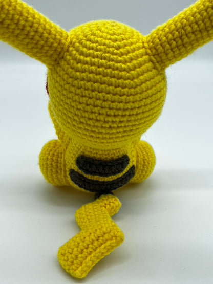 Pikachu Pokemon - Knitted Amigurumi