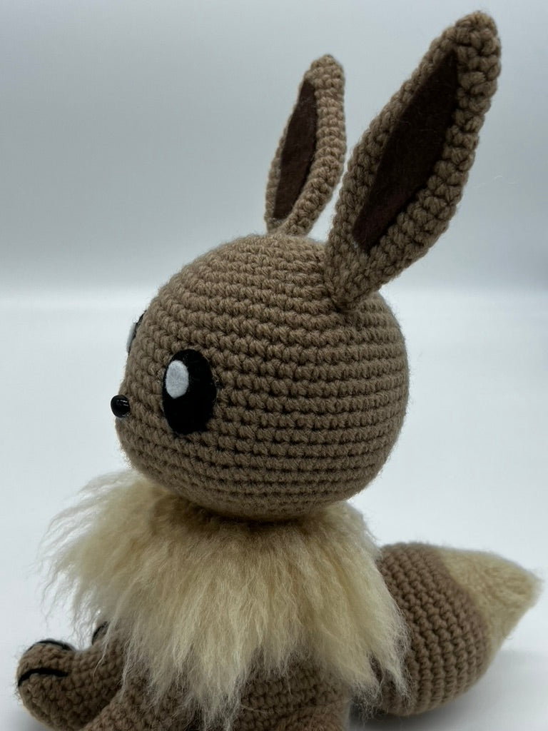 Eevee Pokemon - Knitted Amigurumi