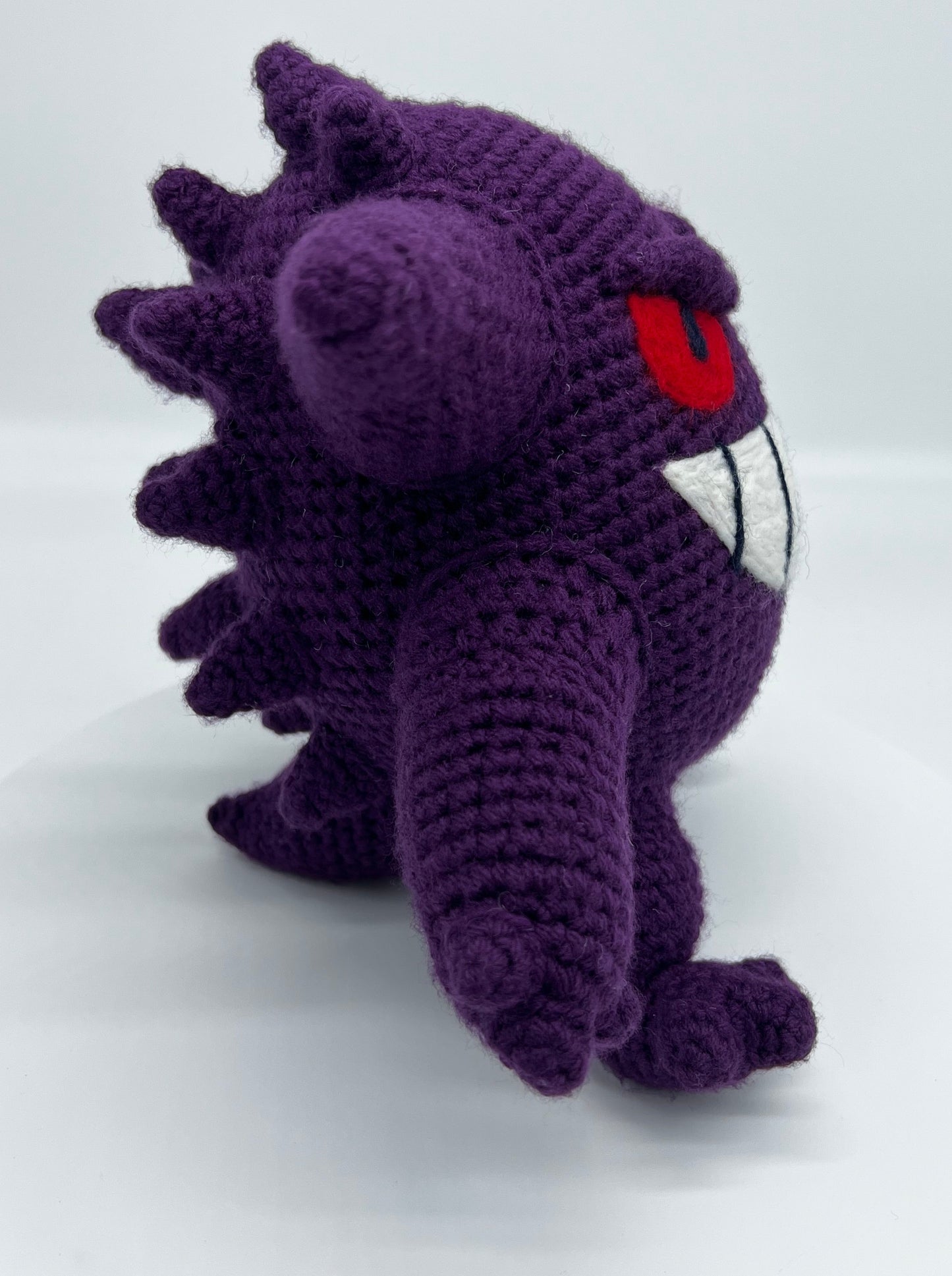 Gengar Pokemon Amigurumi - Perhandmade