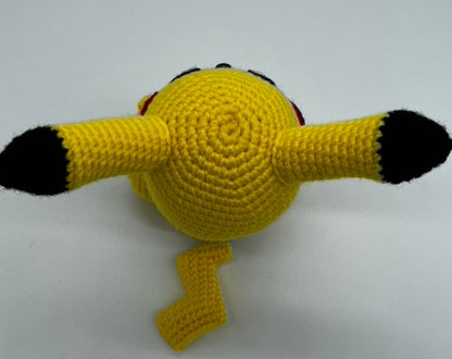 Pikachu Pokemon - Knitted Amigurumi