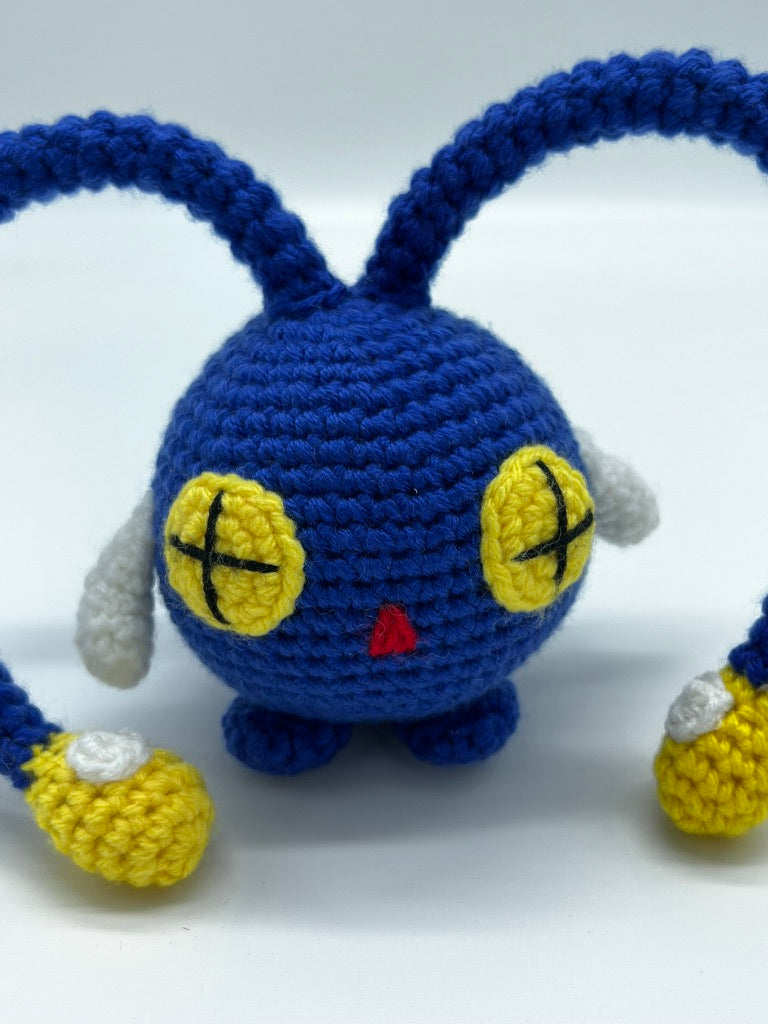 Chinchou Pokemon - Knitted Amigurumi