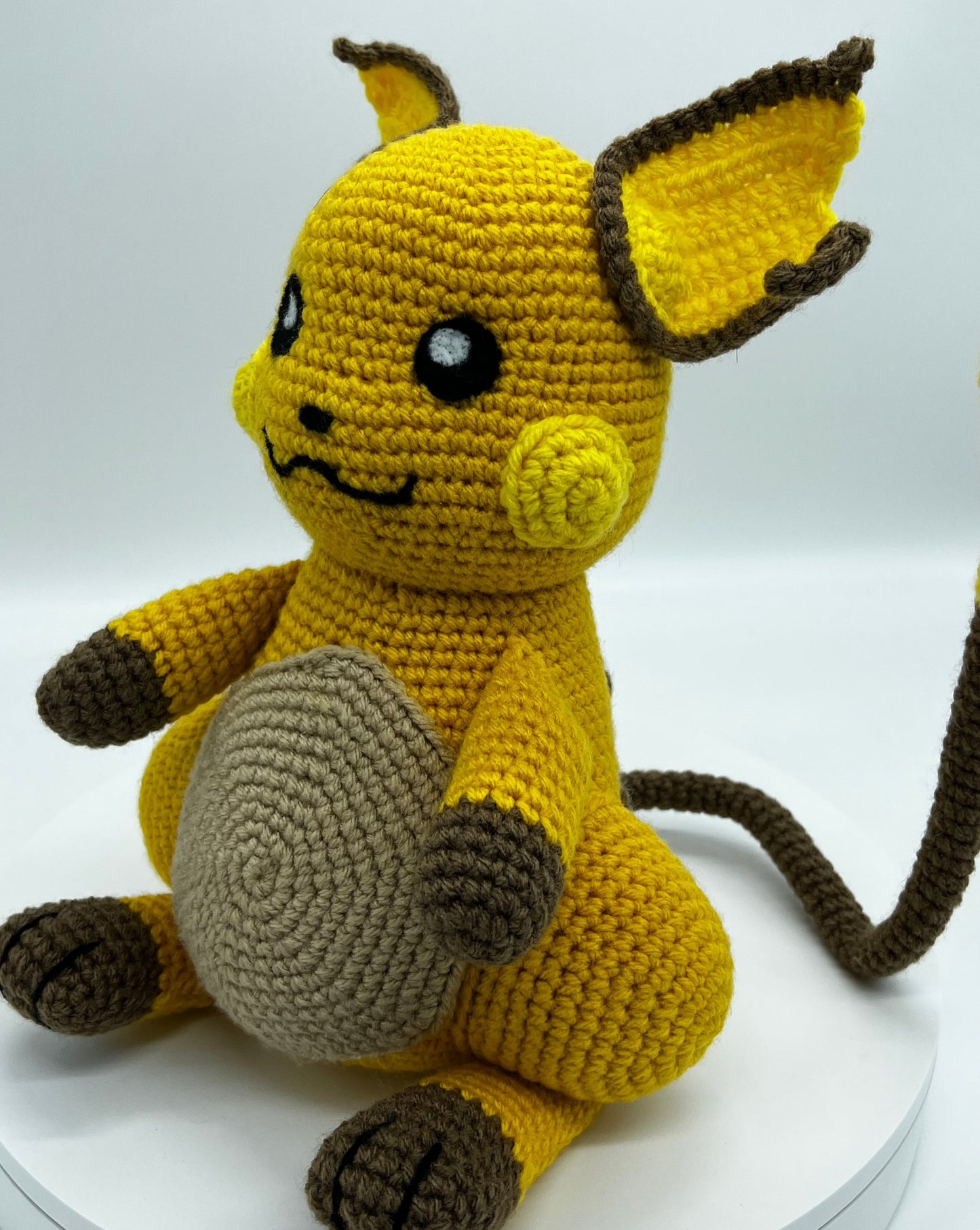 Raichu Pokemon Knitted Amigurumi