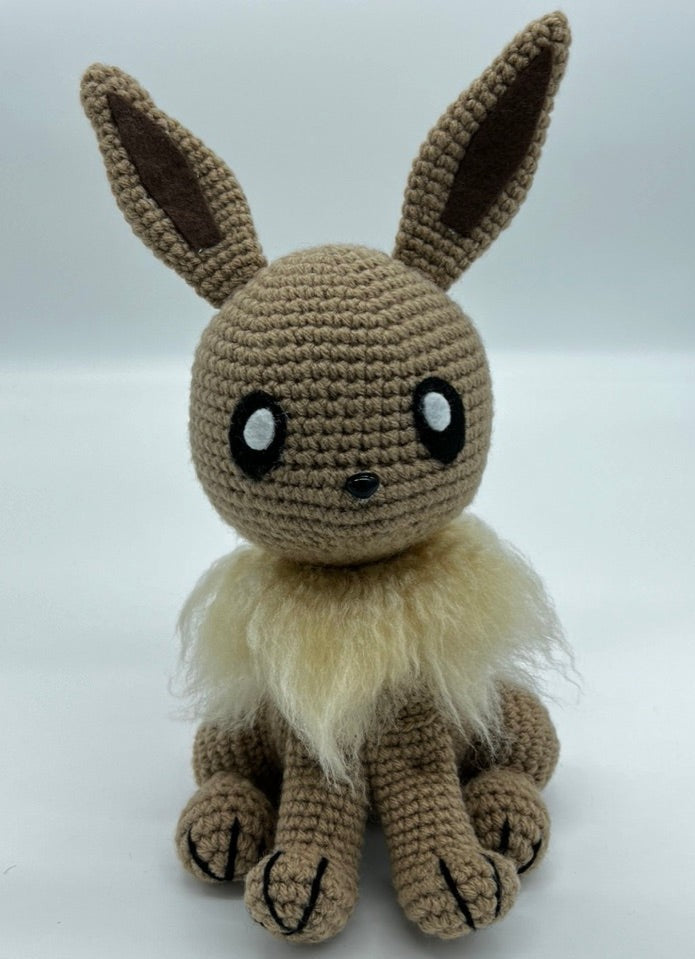 Eevee Pokemon - Knitted Amigurumi