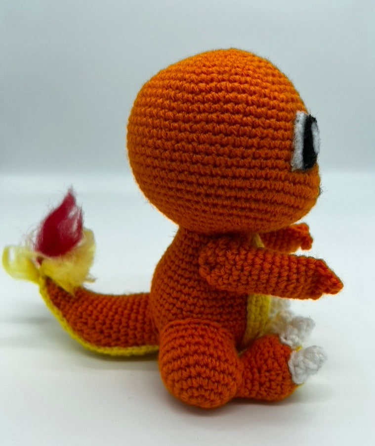 Charmander Pokemon - Knitted Amigurumi