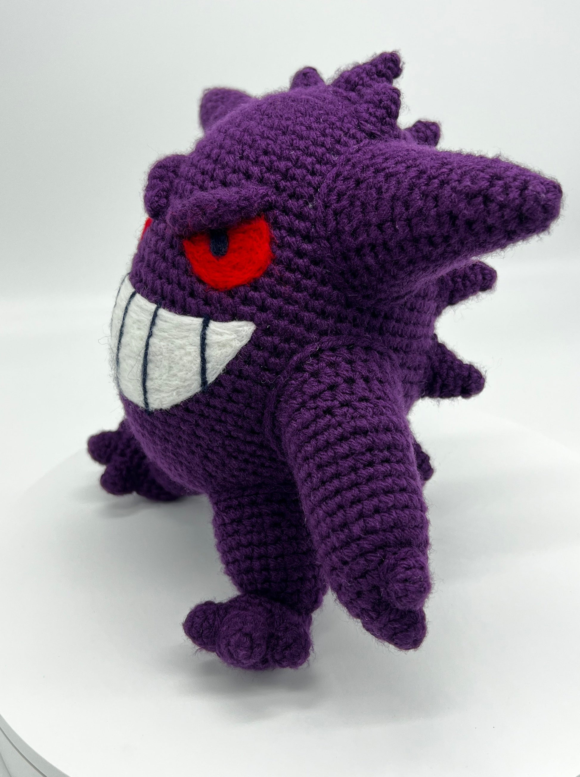 Gengar Pokemon Amigurumi - Perhandmade