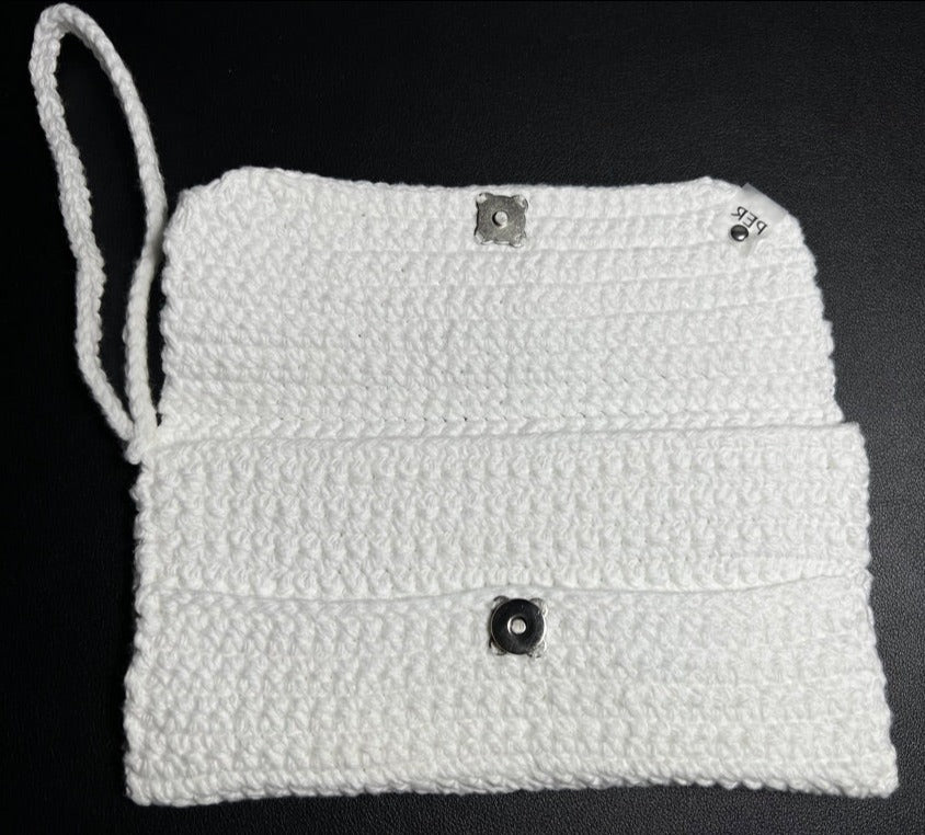 White Bi-fold Wallet