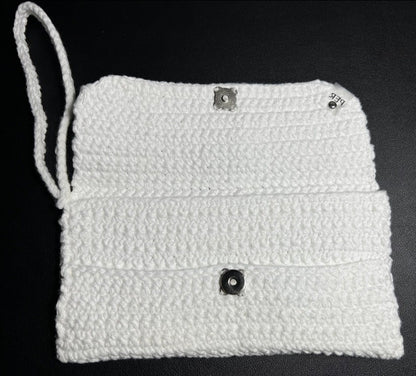 White Bi-fold Wallet