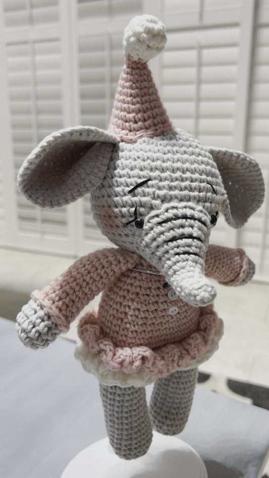 Elephant Girl Stuffed Animal