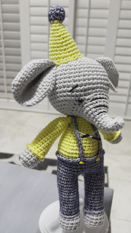 Elephant Boy Stuffed Animal