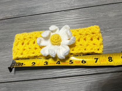 Yellow Daisy Baby Dress Set