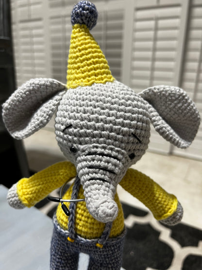 Elephant Boy Stuffed Animal