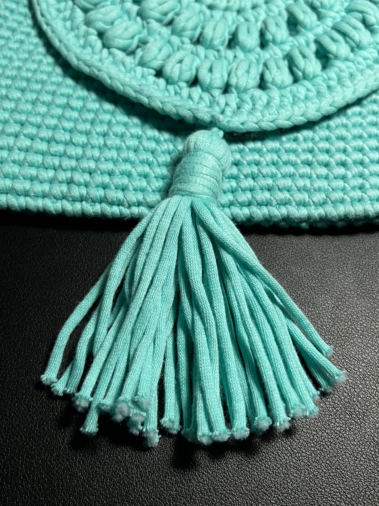 Teal Fringe Wallet