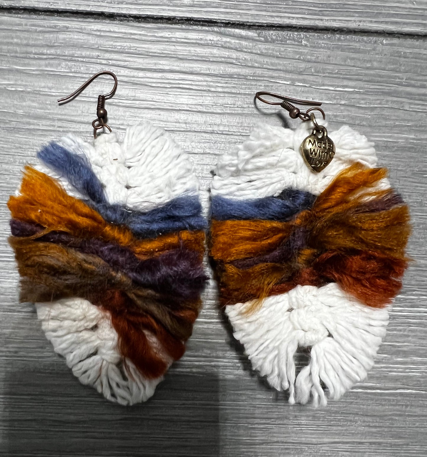 Small Feathered Earings