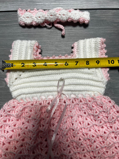 Baby Pink Dress & Headband